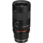 Rokinon 100M-E 100mm f/2.8 Macro Lens Sony E-Mount Bundle