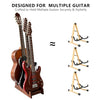 DIDA Wooden Multi-Guitar Stand for Three Instruments