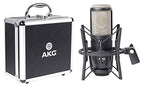 AKG P420+PRO-M50 Studio Condenser Microphone with Rockville Headphones Bundle