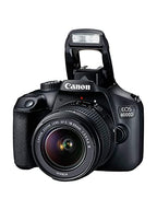 Canon EOS Rebel T100 DSLR Camera with 18-55mm & 75-300mm Lens (Renewed)