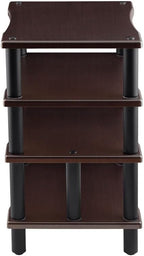 Monoprice 139167 Monolith 4 Tier Audio Stand XL Espresso