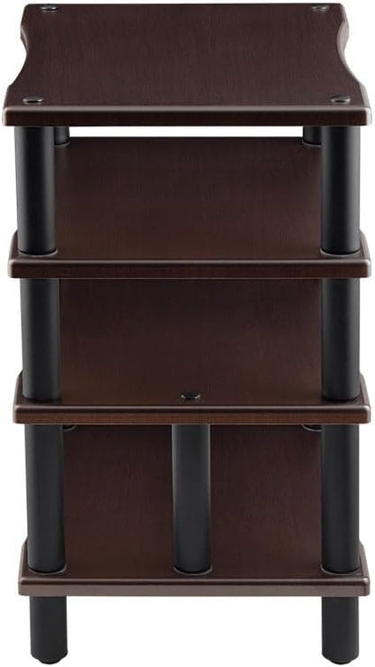 Monoprice 139167 Monolith 4 Tier Audio Stand XL Espresso