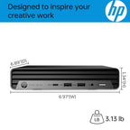 HP Pro Mini PC with Intel Core i7-12700T for Business
