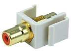 Monoprice 106553 Keystone Jack Modular RCA Ivory