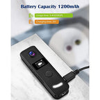 NJJOWRQ Mini Magnetic Body Cam with Loop Recording