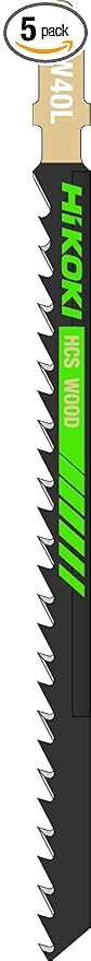 Hitachi JW40L Jig Saw Blade 5-Pack — main product image