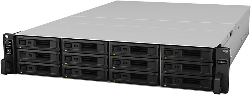 Synology RS3621RPxs Xeon 12TB SSD RackStation NAS Server