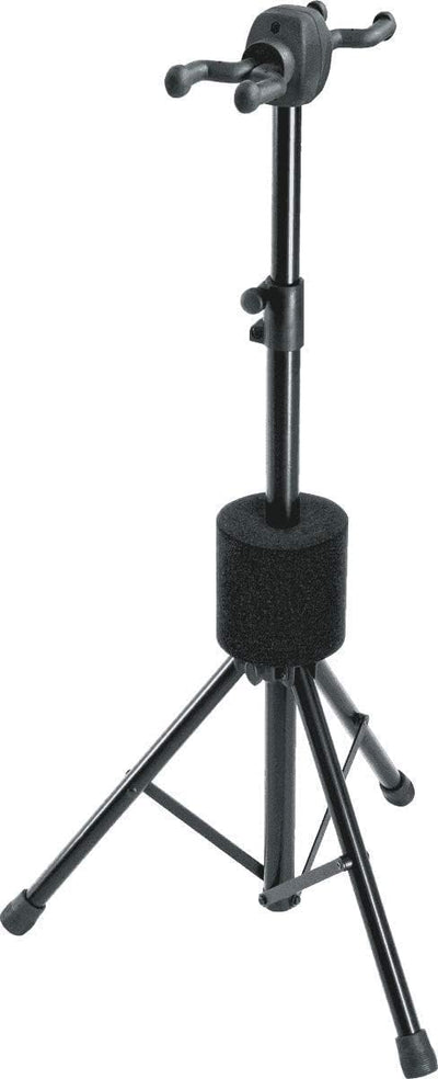 K&M 17620 Double Guitar Stand 2-Guitar Storage