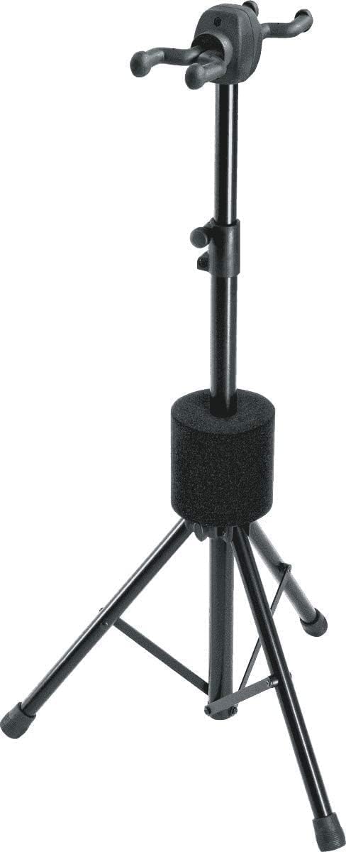 K&M 17620 Double Guitar Stand 2-Guitar Storage