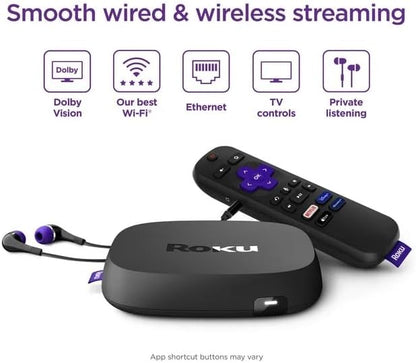 Roku Ultra LT Streaming Device 4K HDR