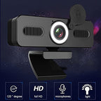 DDYYDS Plug-and-Play Webcam with Built-In Privacy Cover