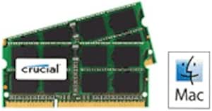 Crucial CT3327462 8GB (2x4GB) DDR3 1600MHz MacBook Pro RAM — main product image