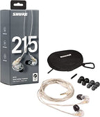 Shure SE215-CL-A Sound Isolating In-Ear Earphones