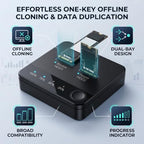 Generic M.2 Dual-Bay Docking Station with Offline Cloning