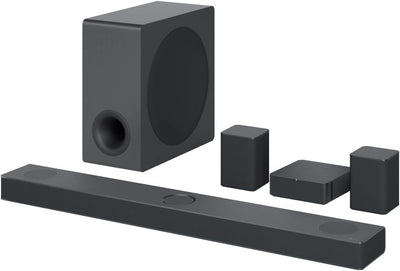 LG S80QR 5.1.3ch Soundbar: Dolby Atmos, Rear Speakers, Black