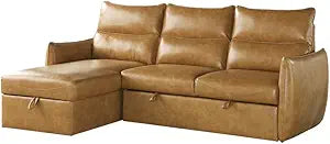 Lexicon Delara Reversible Sectional Sofa with Pullout Bed