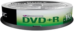 Sony 10DPR47SP DVD+R 16x, 10 Pack — main product image