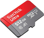 SanDisk SDSQUAR-512G-GN6MN 512GB Ultra MicroSDXC Card Bundle