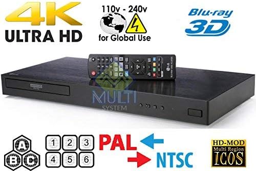 LG UBK90 Region Free 4K UHD Blu-Ray Player