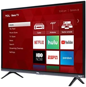 TCL 32S327 32" 3-Series Roku Smart HD TV (Renewed)