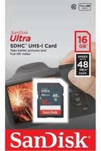 SanDisk SDSDUP-016G-A46 Ultra 16GB SDHC Memory Card