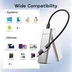 MAIWO Aluminum M.2 NVMe SSD Enclosure USB 3.2 Gen2