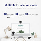 DDYYDS 2K Autofocus Webcam with Privacy Shutter