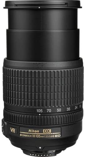 Nikon 2179 18-105mm VR Lens Bundle (Renewed)