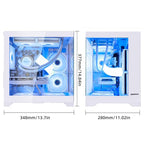 HOENGAGER Panorama Ryzen 7 5700G RX 6500 XT Gaming Desktop
