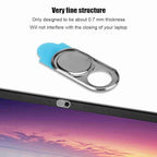 EIMSOAH Ultra-Thin Metal Webcam Privacy Covers, 3-Pack Silver