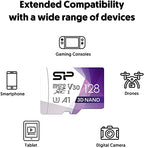 SP Silicon Power 128GB microSDXC U3 High-Speed Memory Card
