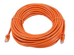 Monoprice 109863 Flexboot Cat6 Ethernet Patch Cable 50ft Orange