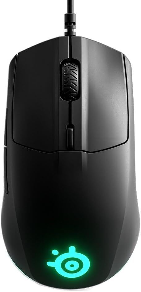 SteelSeries 62513 Rival 3 Gaming Mouse TrueMove Core