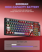 DAREU Cool 98 Tri-Mode Mechanical Gaming Keyboard