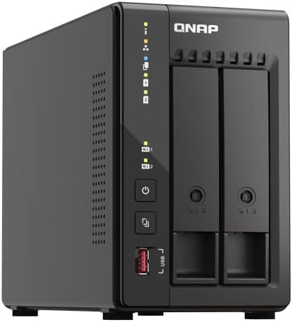 QNAP TS-253E-8G 2-Bay 2.5GbE Quad-Core NAS