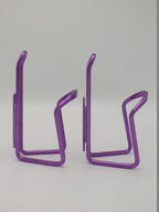 Gravity Aluminum Alloy Water Bottle Cage - Purple Pair