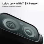 Insta360 Luna Stellar White 8K Vlogging Gimbal Camera