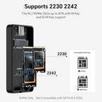 Thermalright HR-EP101 Compact M.2 NVMe SSD Enclosure