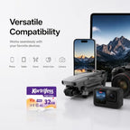 Kortrifess 32GB microSDXC UHS-I U3 V30 Memory Card
