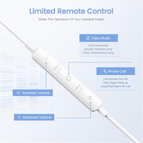 Nvnceiw USB-C Wired In-Ear Headphones with Inline Remote — main product image