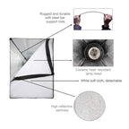 XJPWZER Photo Studio Lighting Kit with Chroma Key Backdrops