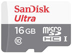 SanDisk 16G Ultra Micro SDHC 10-Pack Card Bundle + Reader