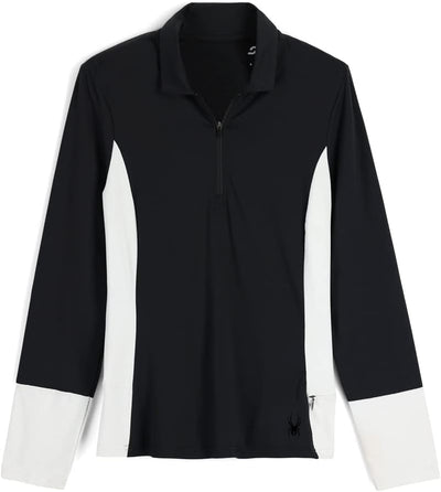 Spyder 234209 Womens Arc Graphene Tech Zip Neck