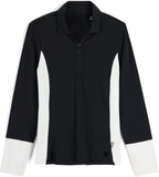 Spyder 234209 Womens Arc Graphene Tech Zip Neck Top