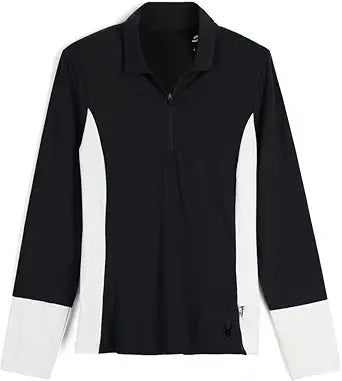 Spyder 234209 Womens Arc Graphene Tech Zip Neck