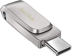 SanDisk 64GB Ultra Dual Drive Luxe USB-C (2-Pack)