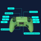 SZYUYU Wireless Switch Pro Controller with RGB Lighting