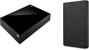 Seagate 8TB Desktop & 2TB Portable External Hard Drive Bundle