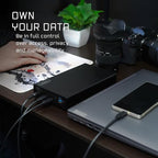 compatily LV22 26TB USB-C Portable External HDD with Hub