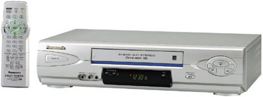 Panasonic PVV4624S 4-Head Hi-Fi VCR Silver